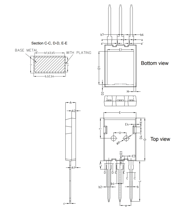 [SYD75H120FNB] 1200V/75A trench IGBT, low loss, 10μs SC, fast recovery diode for solar/UPS/welding