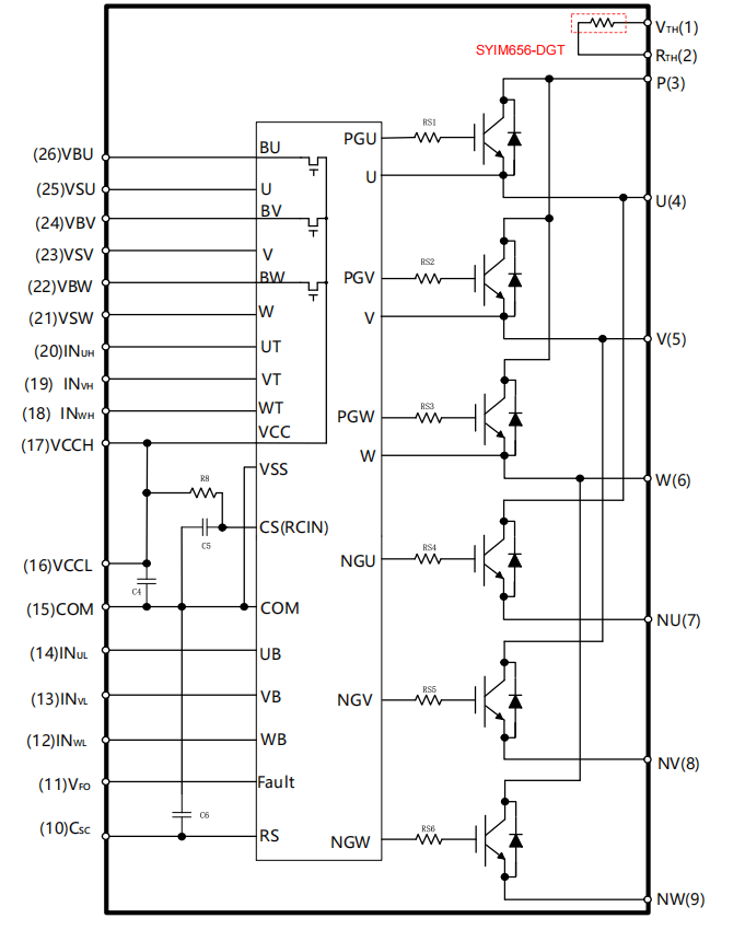 DIP-26: Strong drive capability perfectly 
