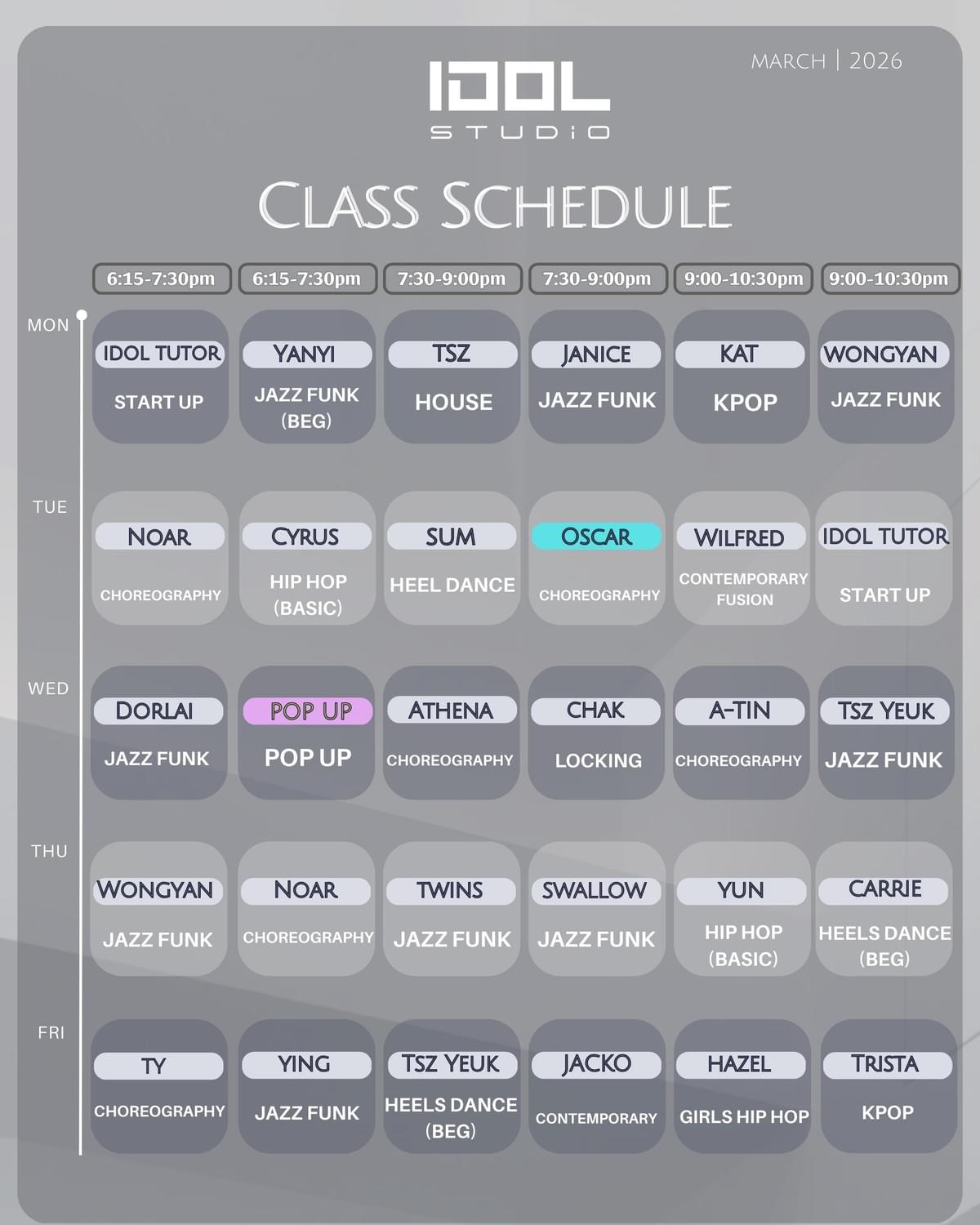 Become a member of us, let us together pursue your stage dream, obtain professional guidance and unlimited support. In IDOL STUDIO cultivate your dance talent Combining Hong Kong's local characteristics, and emphasizing the dual core of "dance teaching" and "idol cultivation", helps you stand out in competition.IDOL STUDIO — Hong Kong's stage starting point, from dance steps to starlight.We are not just a dance classroom, but also an incubation base for nurturing future stage stars. Located in Hong Kong, IDOL STUDIO focuses on transforming dance passion into professional strength, providing a comprehensive "idol cultivation system" for students aspiring to step into the spotlight. From basic dance steps to stage charisma, we accompany you every step of the way, allowing your idol dream to take root and bloom here. Become a member of us, let us together pursue your stage dream, obtain professional guidance and unlimited support. In IDOL STUDIO cultivate your dance talent Combining Hong Kong's local characteristics, and emphasizing the dual core of "dance teaching" and "idol cultivation", helps you stand out in competition.IDOL STUDIO — Hong Kong's stage starting point, from dance steps to starlight.We are not just a dance classroom, but also an incubation base for nurturing future stage stars. Located in Hong Kong, IDOL STUDIO focuses on transforming dance passion into professional strength, providing a comprehensive "idol cultivation system" for students aspiring to step into the spotlight. From basic dance steps to stage charisma, we accompany you every step of the way, allowing your idol dream to take root and bloom here.