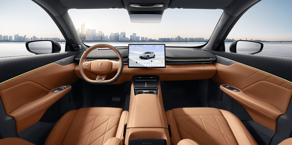 2025 Chinese EV Cars Large SUV Deepal S05 200 Max Extand Range Hybrid Vehicle New Energy Cars