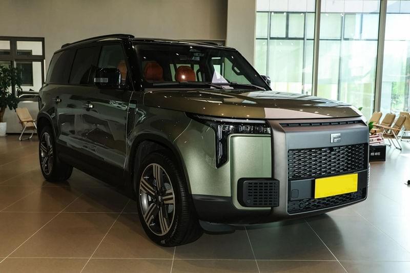 Electric Car ROX 01 7 Seats EV Extended-Range Electric Jishi 01 Polar Stone 01 2025 PHEV Car Hybrid 