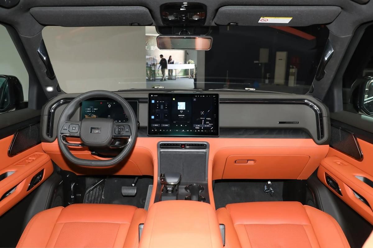 Electric Car ROX 01 7 Seats EV Extended-Range Electric Jishi 01 Polar Stone 01 2025 PHEV Car Hybrid 