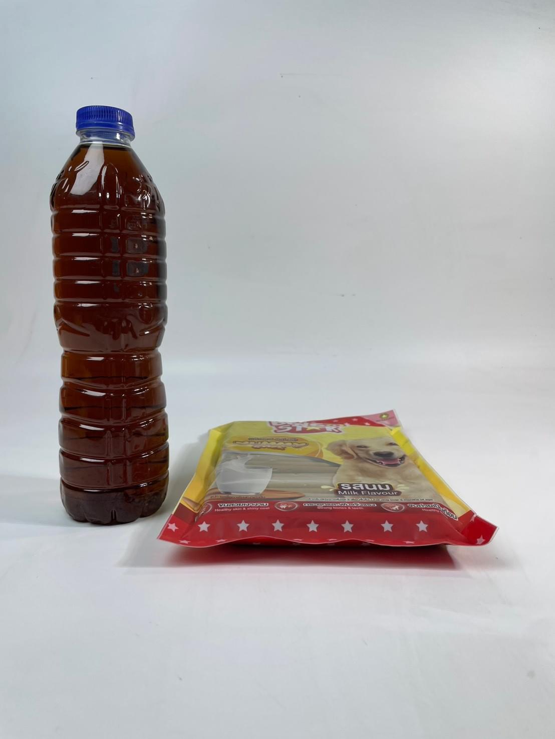 อาหารสุนัข Bingo star ยัมมี่สติ๊ก รสนม 500กรัม