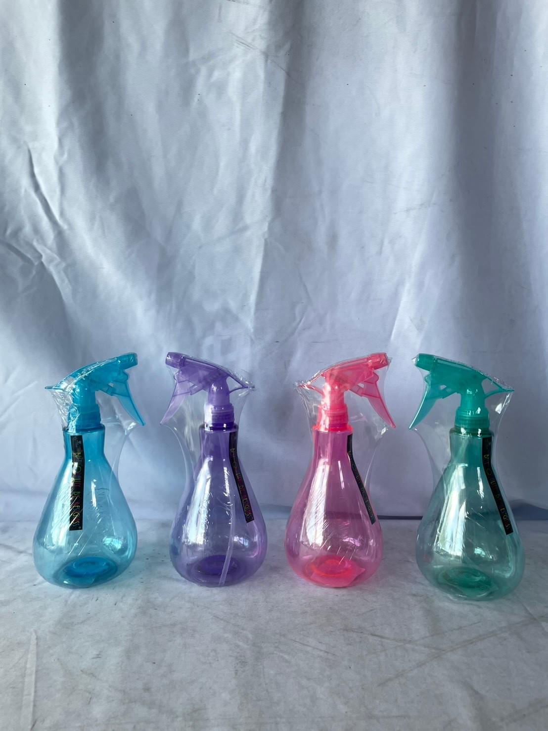 2122-1 กระบอกฉีดน้ำพรมผ้าใสตั้งสี 600ml. 6*23cm. (192)