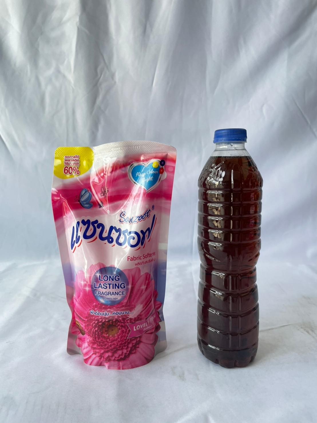 น้ำยาปรับผ้านุ่มแซชชองW 500มล. 1*2 สีชมพู