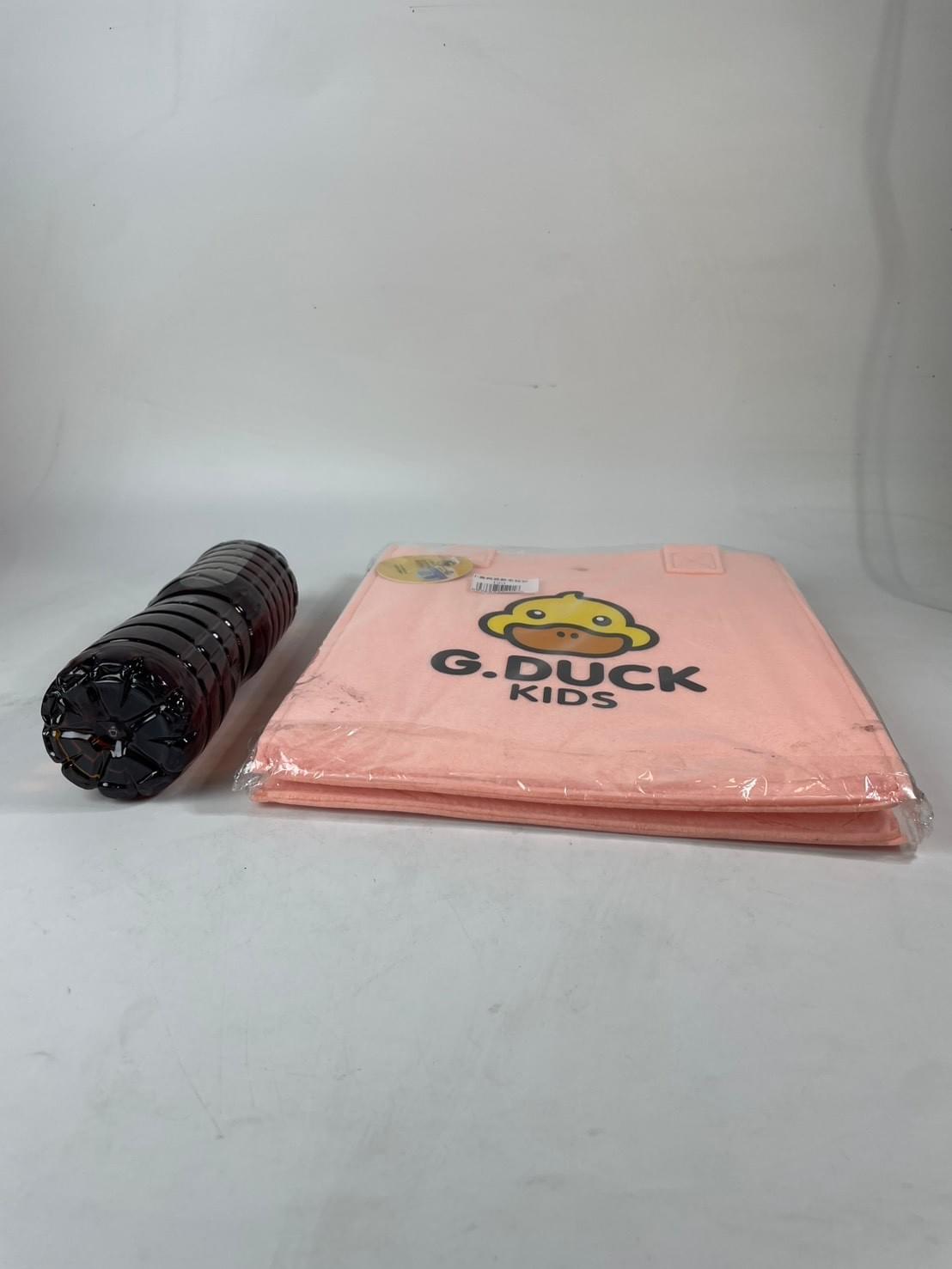 กระเป๋าผ้าสักหลาดแนวตั้งรูปเป็ดสีเหลืองตัวเล็ก (200)