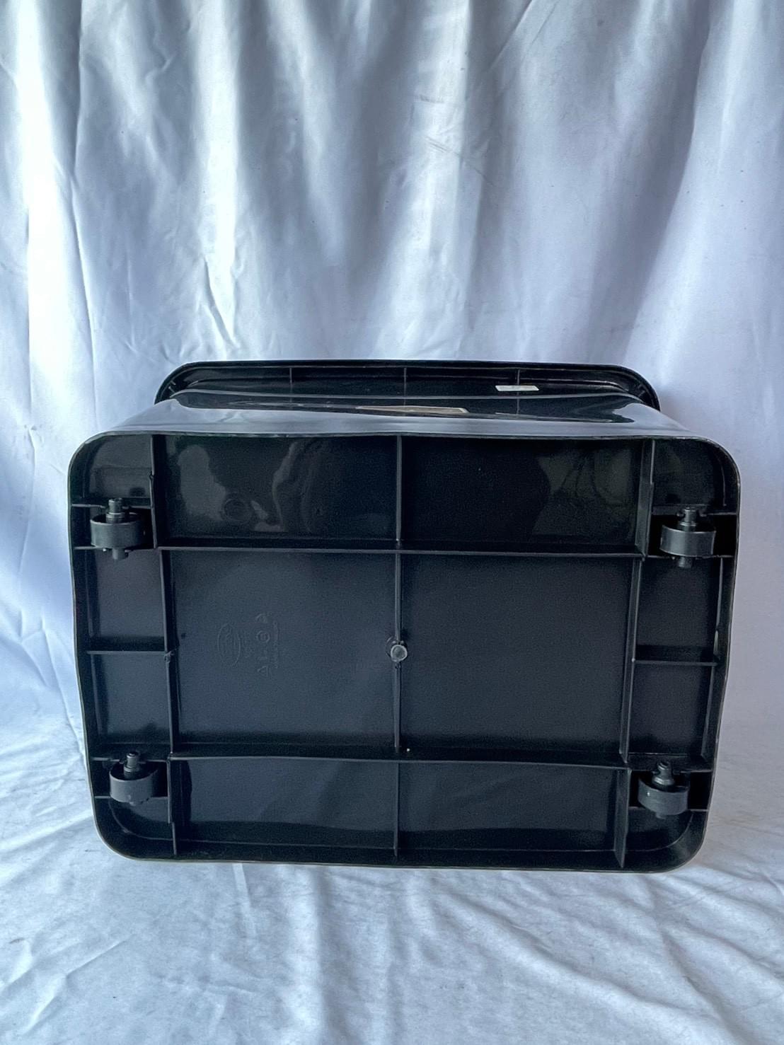 247 กล่องล้อวันเดอร์ฟูล 55ลิตร สีดำ 41*56*35cm. (12)