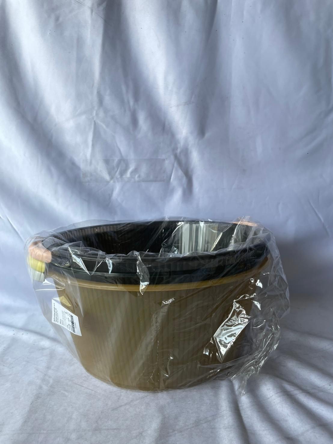 อ่างล้างหน้าพลาสติกมีหูจับ ขนาด 36x16cm. NO.6811 (จีน) (40)