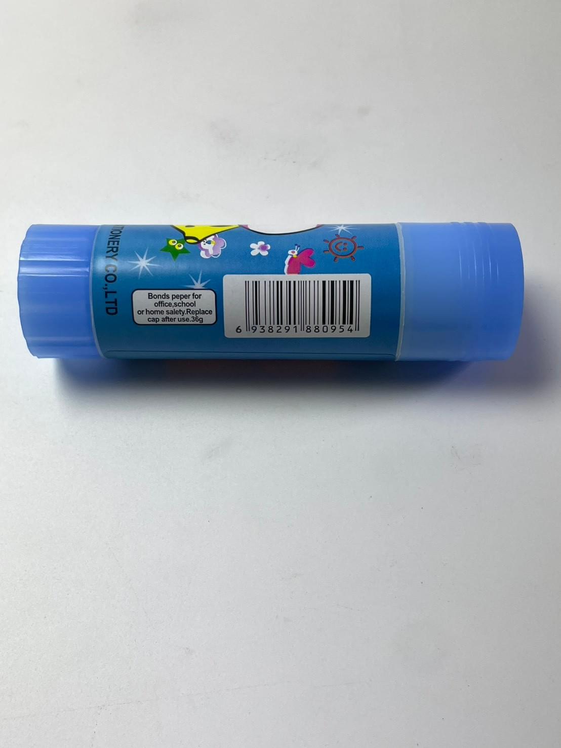 กาวแท่ง ขนาดใหญ่ 36 กรัม คละสี (384)