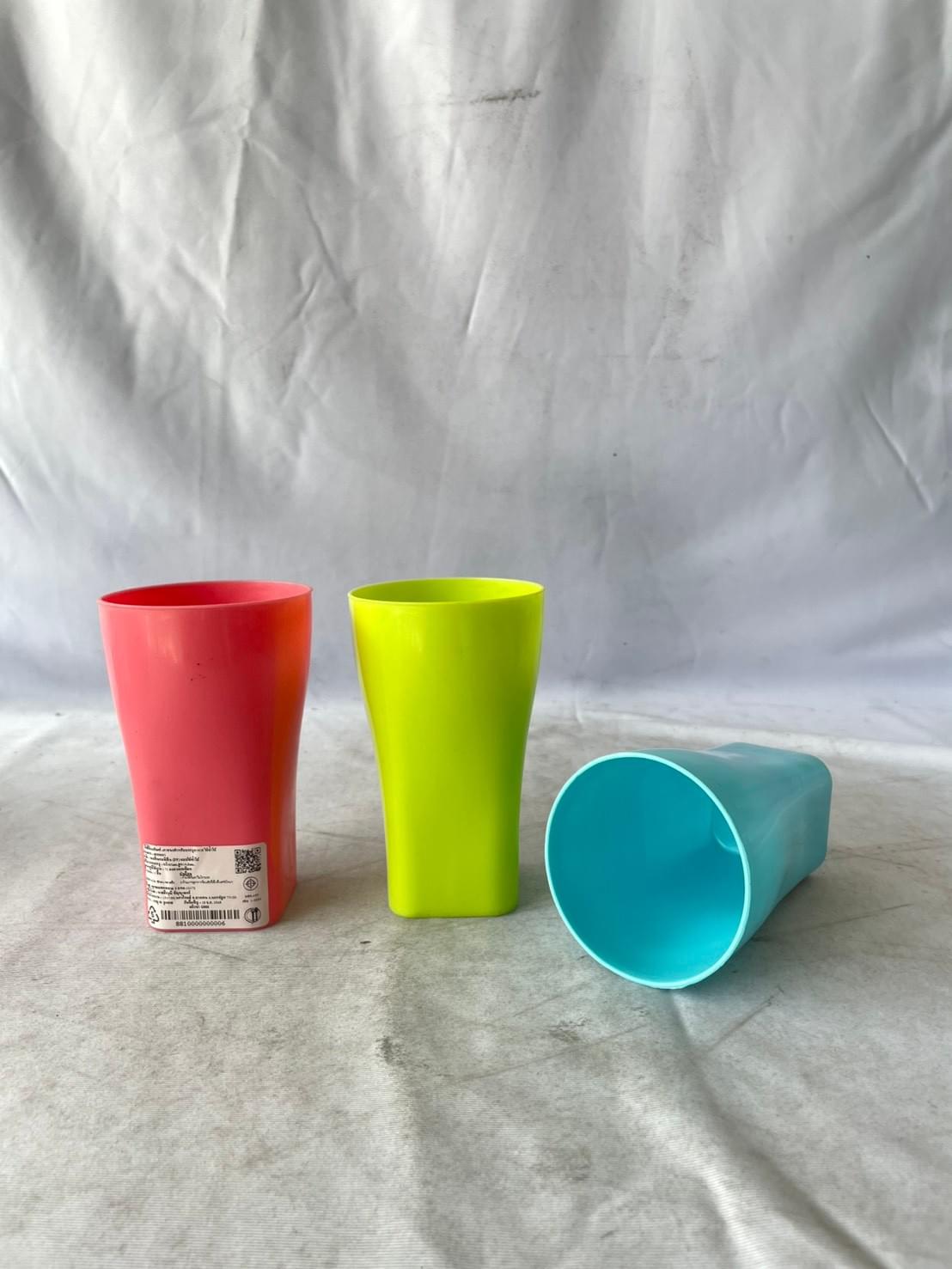 GO06 แก้วน้ำพลาสติก 8813cm. (288)