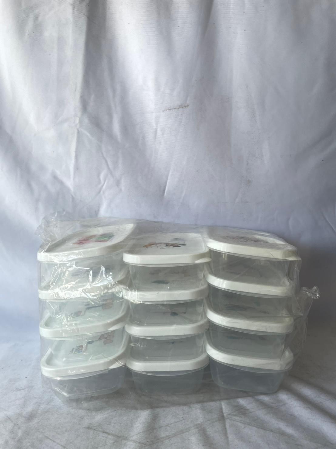 295-7 (Dn) กล่องทิชชู่พิเศษมีฝา 650ml.(s)ฝาขาว คละลาย (216)