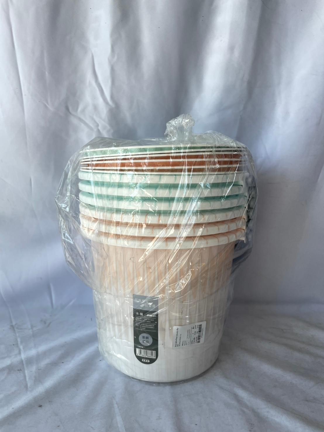 ถังพลาสติกพร้อมฝา NO.6622 (จีน) (60)