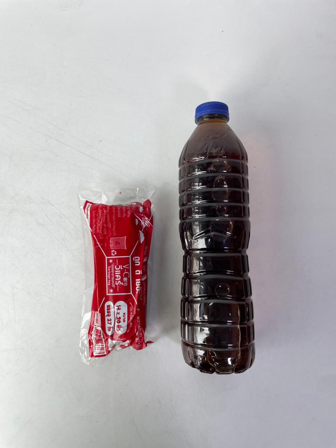 ถุงขยะดำแบบม้วนขนาดS 18*20นิ้วบรรจุ27ใบ