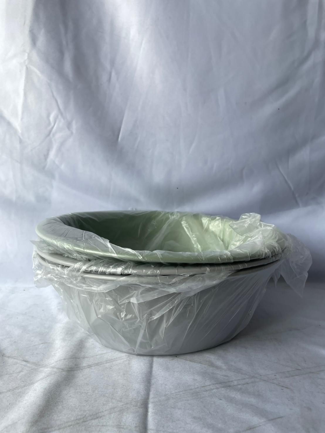 กะละมังปิ่น ขนาด 33.5x11cm. คละสี NO.2253 (จีน) (80)