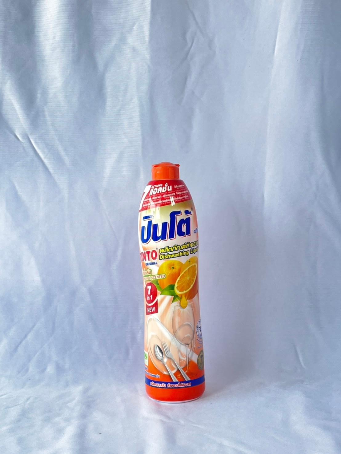 น้ำยาล้างจานปินโต้ 700มล. กลิ่นส้ม (ขวด) 1071005