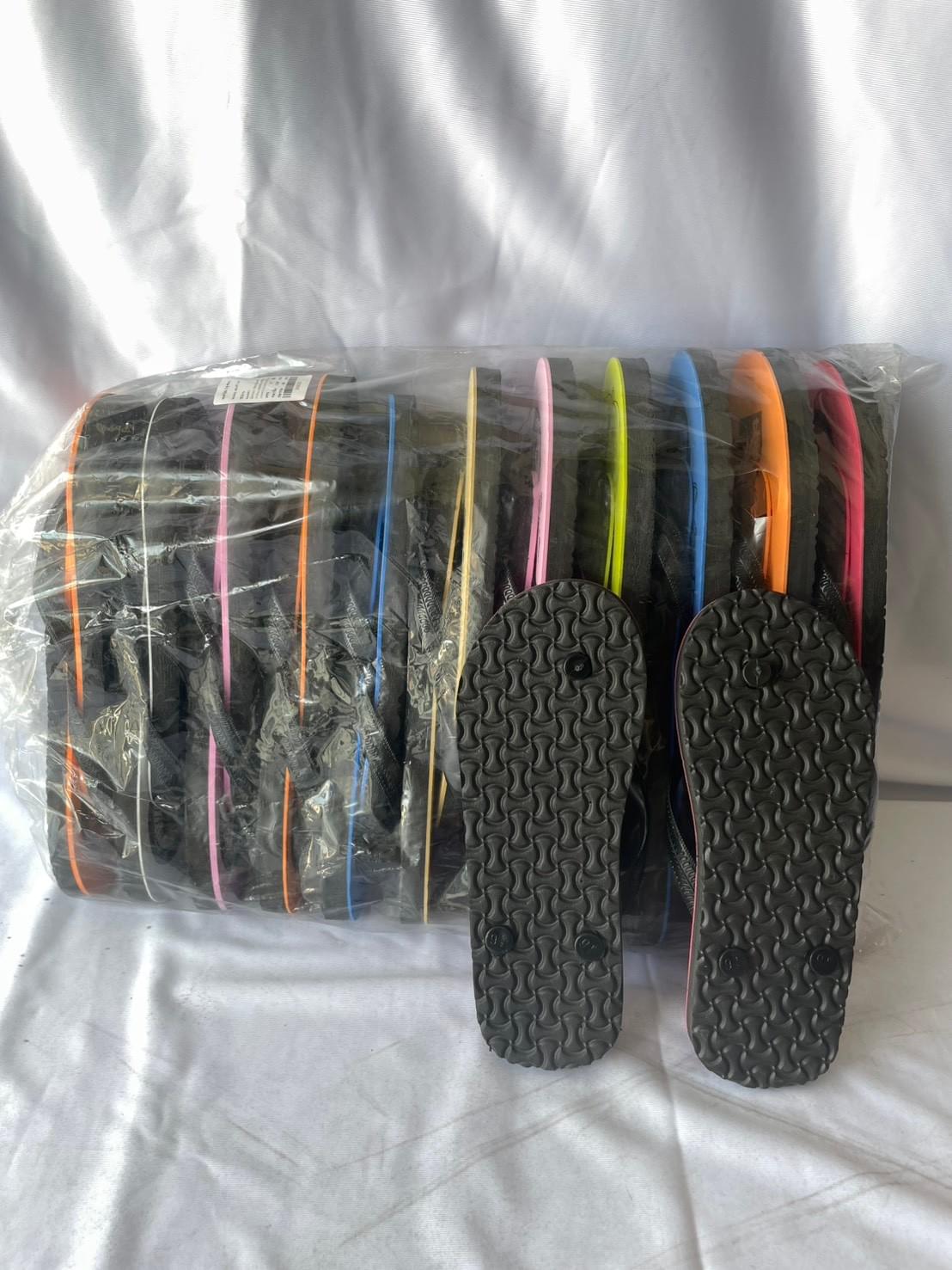 รองเท้าโฟม 3 หู คละลาย