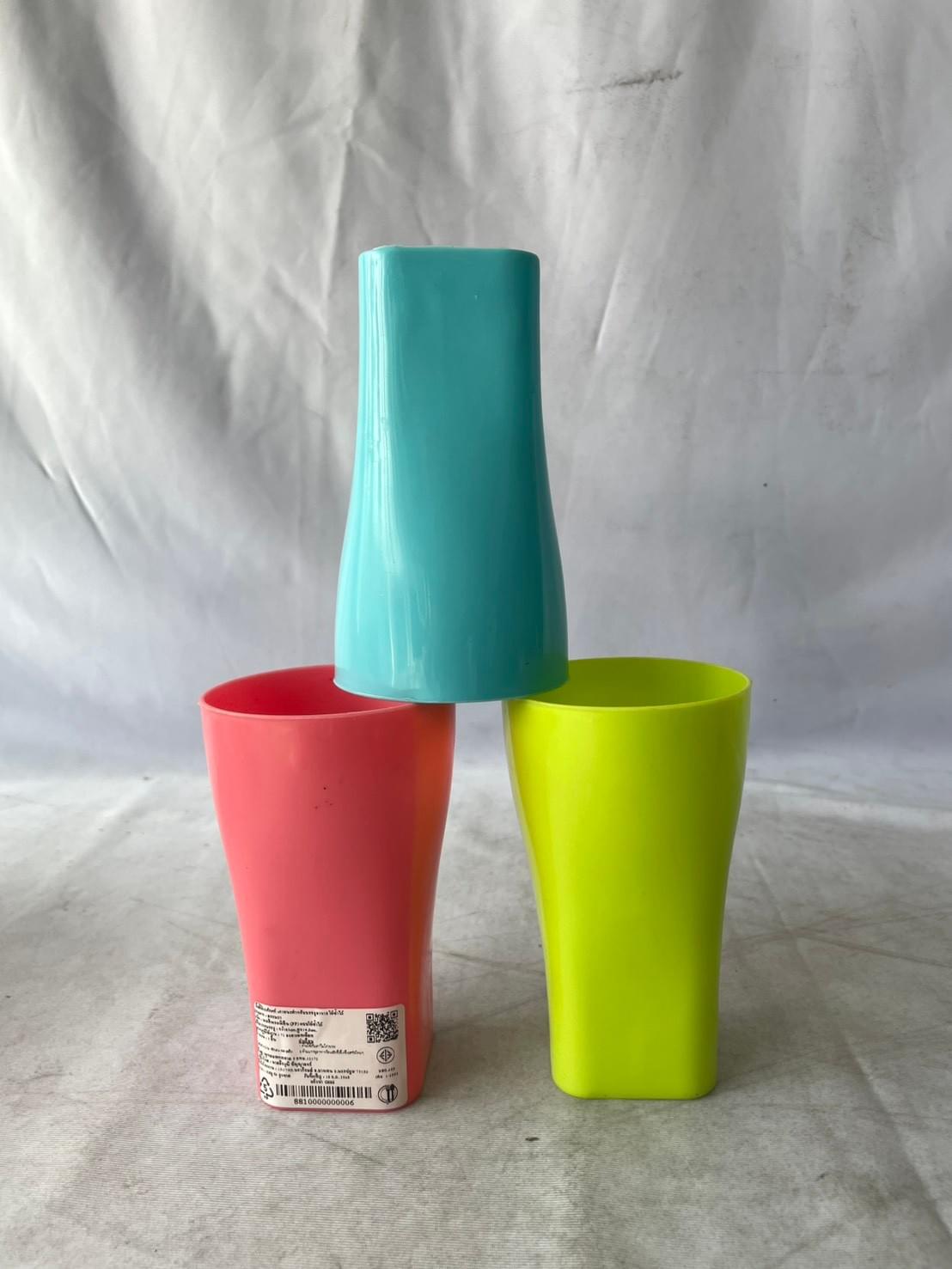 GO06 แก้วน้ำพลาสติก 8813cm. (288)