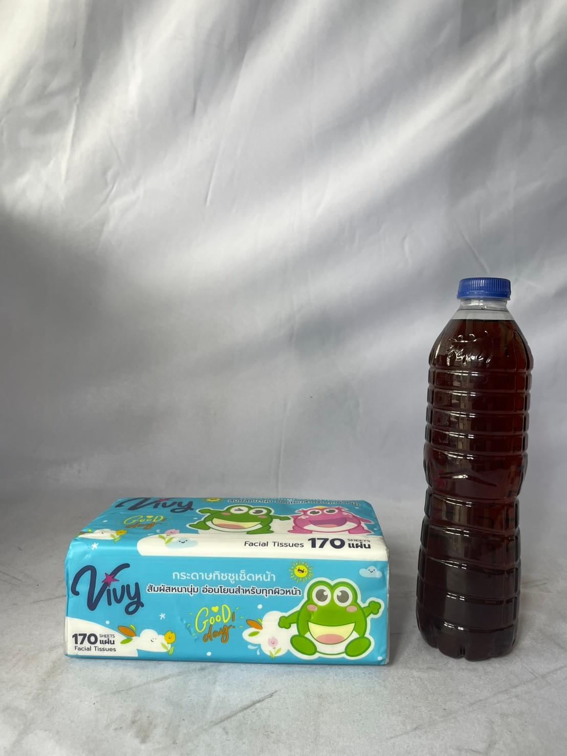 กระดาษทิชชู่ Vivy Junior goodday 170 แผ่น-ลัง 1012010