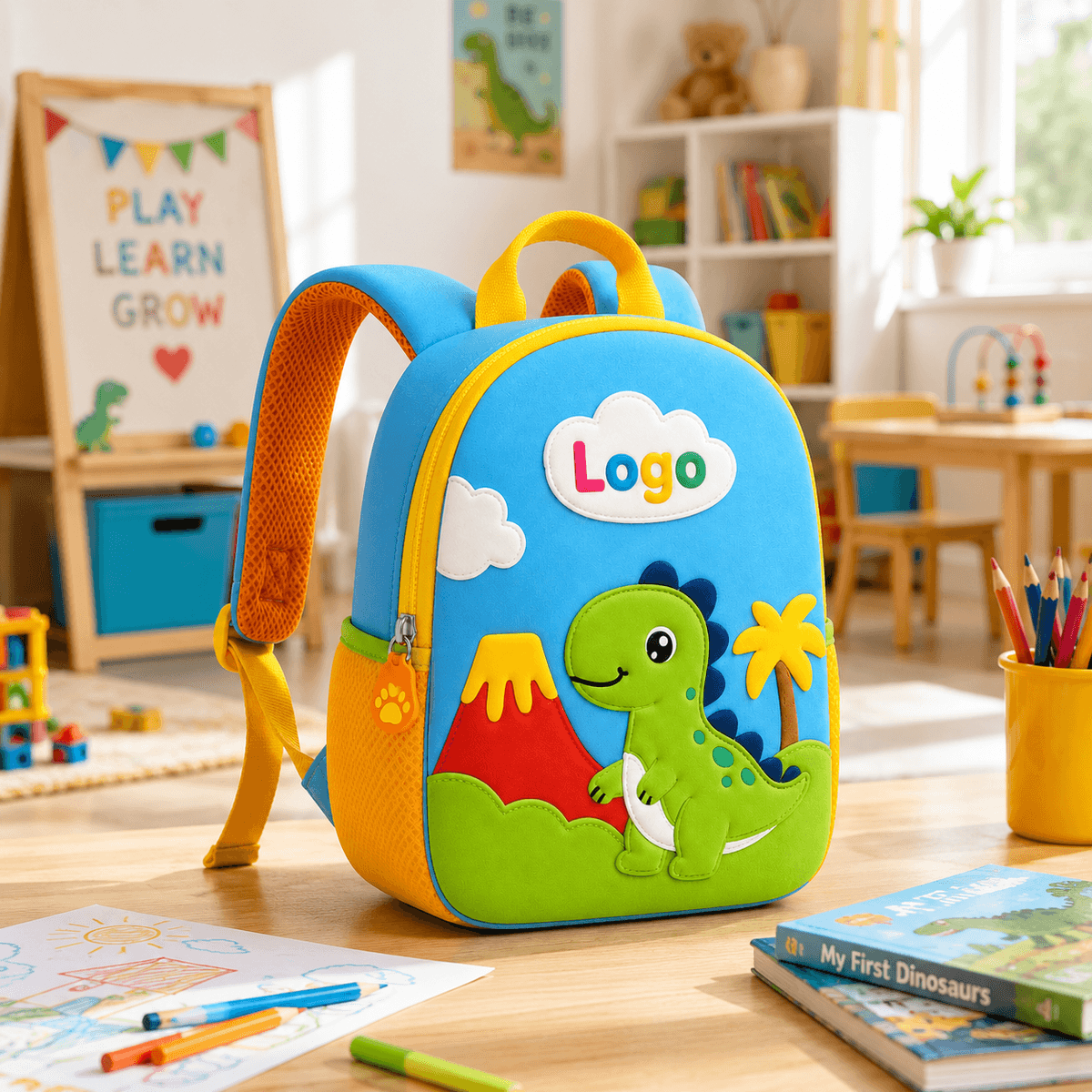 Custom Kids Neoprene School Backpack