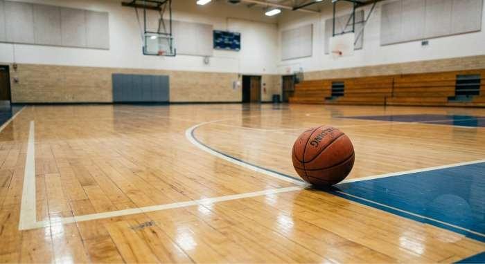 basketball court flooring