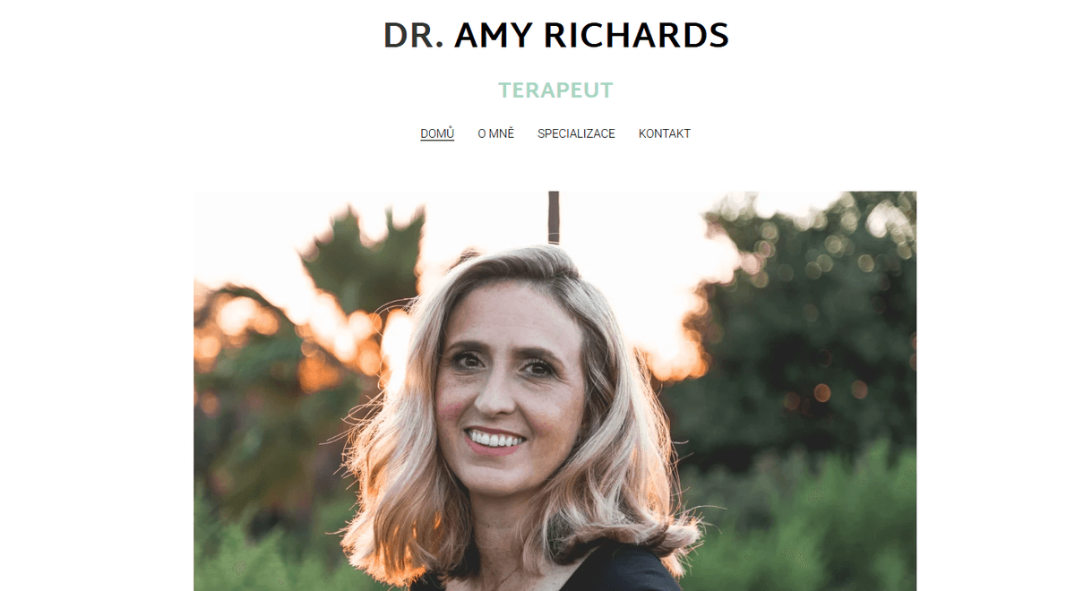 Šablona pro terapeuta