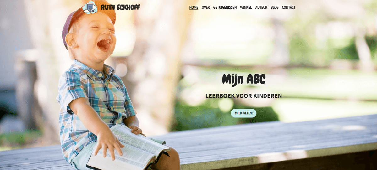 Mijn ABC-sjabloon van Strikingly