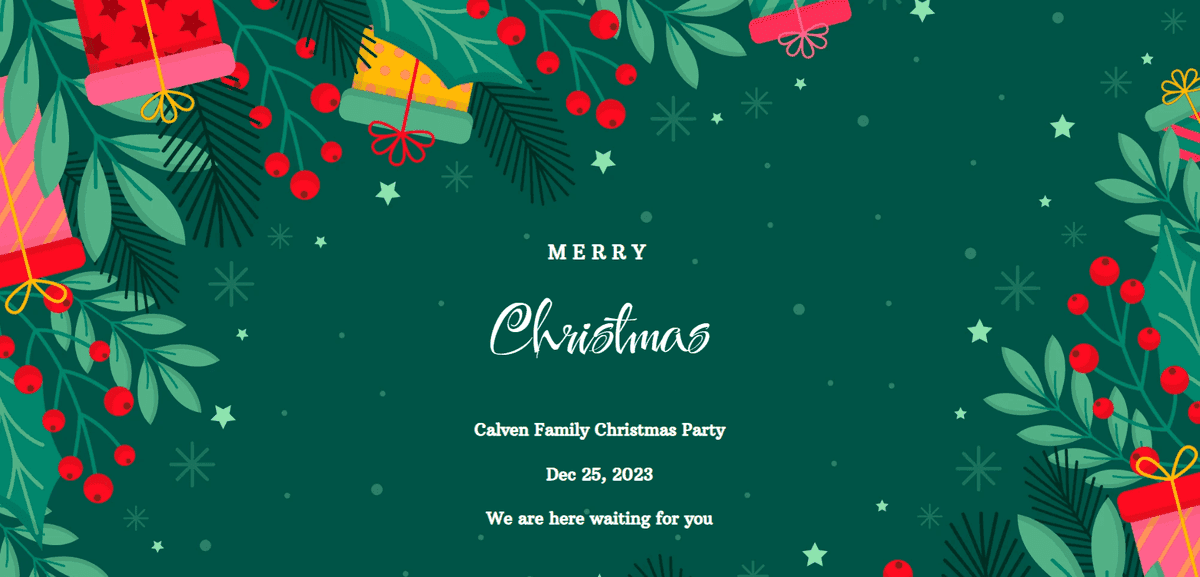 Plantilla de vacaciones de Strikingly