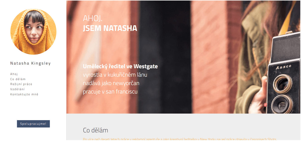 Šablona Natashy Kingsleyové