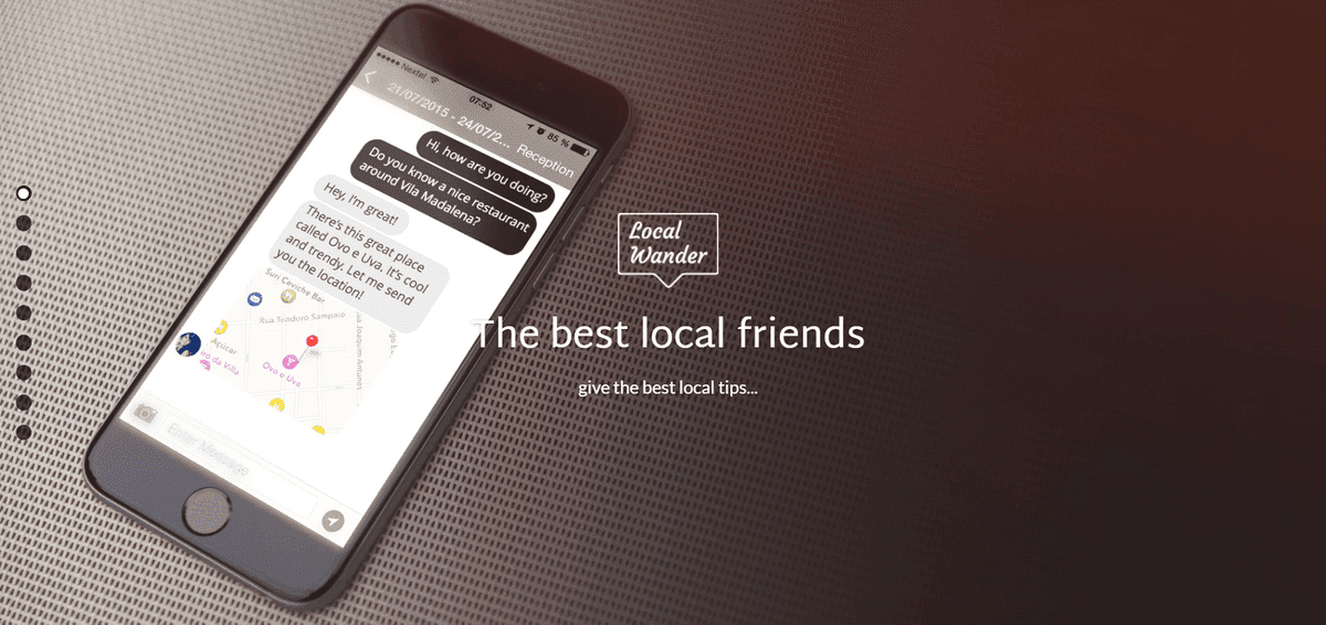 Prvky místních online pozvánek