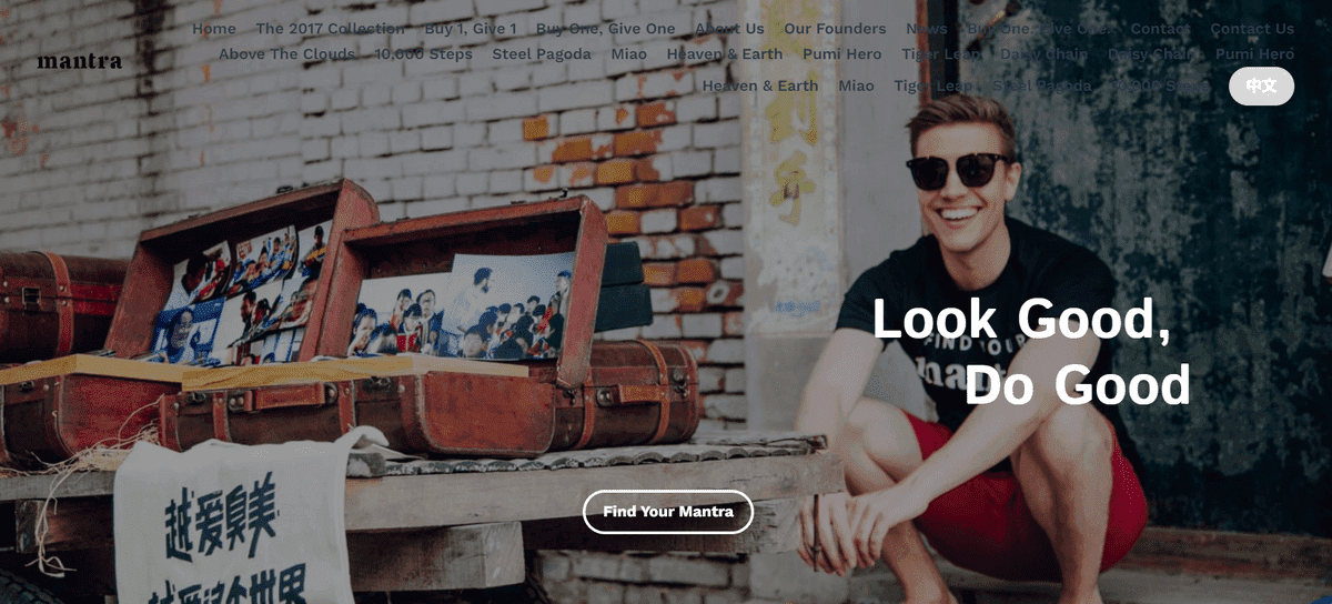 Zákaznická sazba Mantra