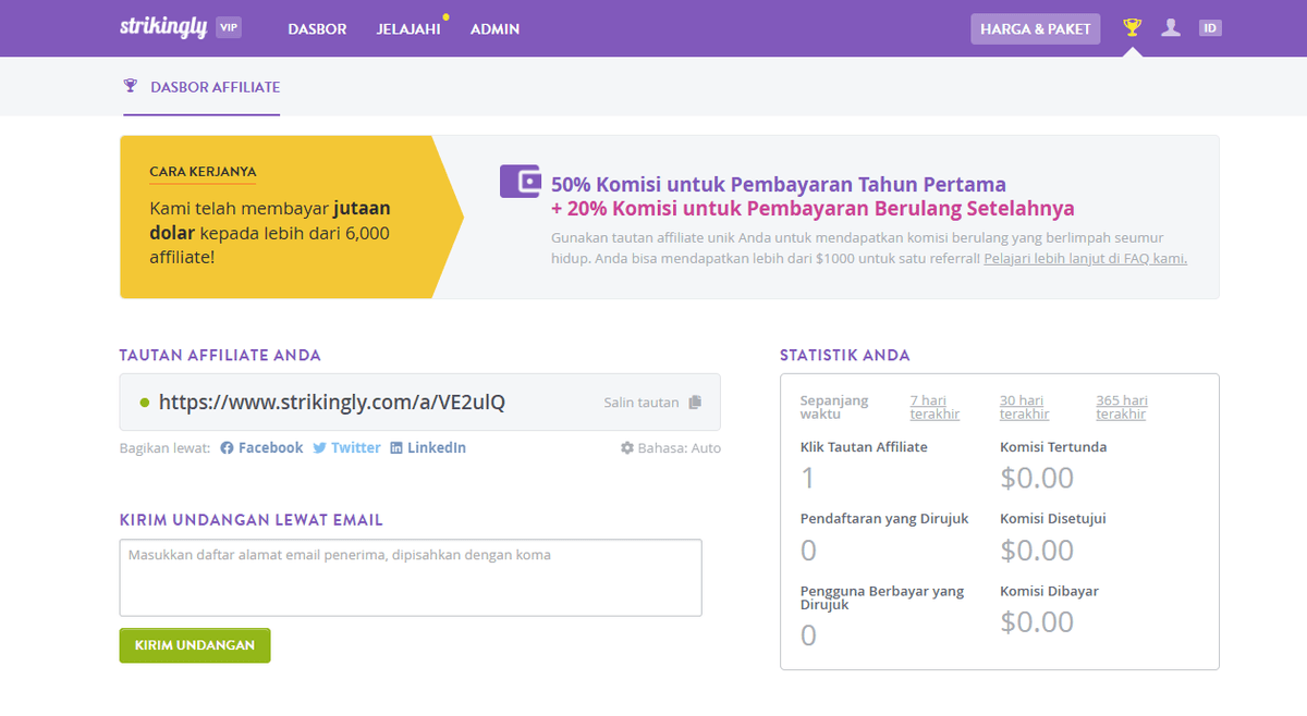 Program Afiliasi yang Menarik