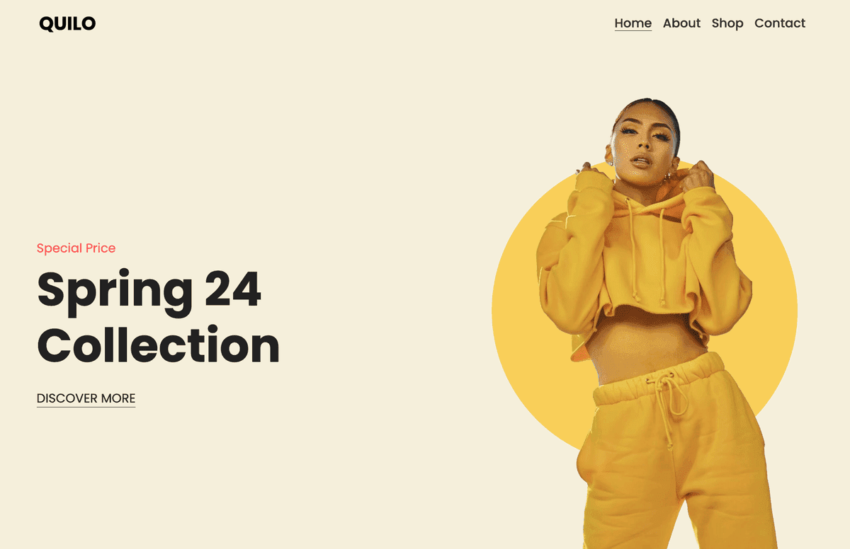 Quilo Online Store Template