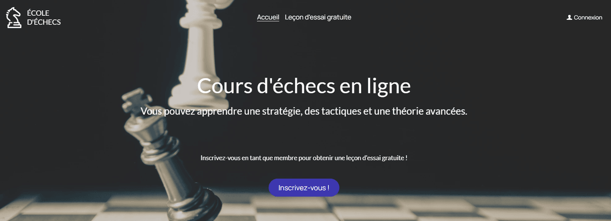 Site web d'entreprise multiservices adapté aux mobiles avec une navigation simplifiée