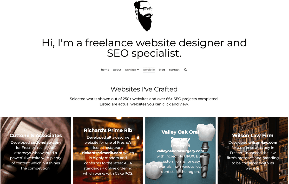 Sitio web de Ashsmith