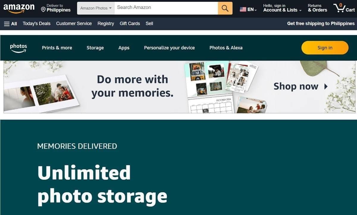 Imagen tomada de Amazon Photos