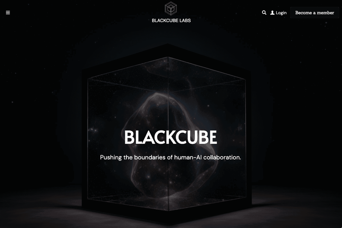 Desain Logo BlackCube