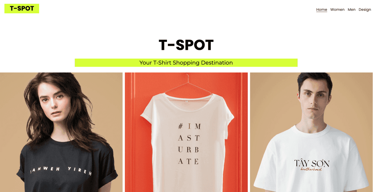 Šablona T-Sport od Strikingly