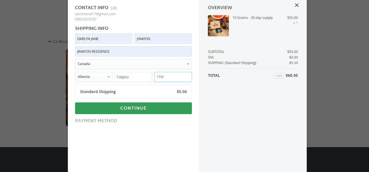 Doprava zdarma se šilajitem