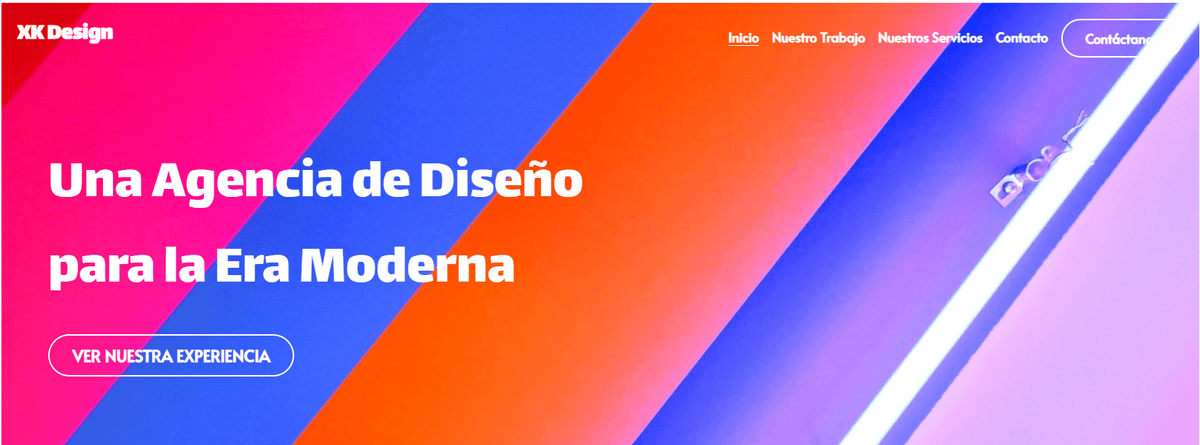 Plantilla de Diseño XK de Strikingly