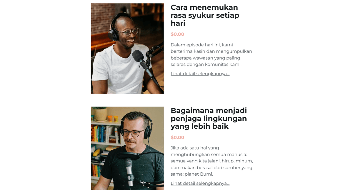 Dapatkan Templat Gratis Anda dari Strikingly