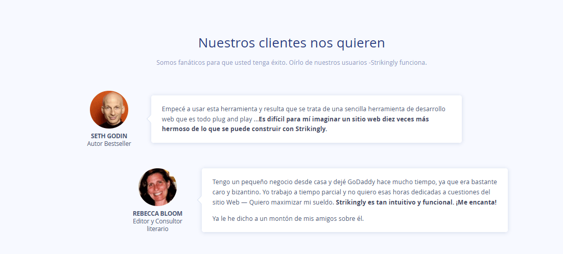 Testimonio sorprendente