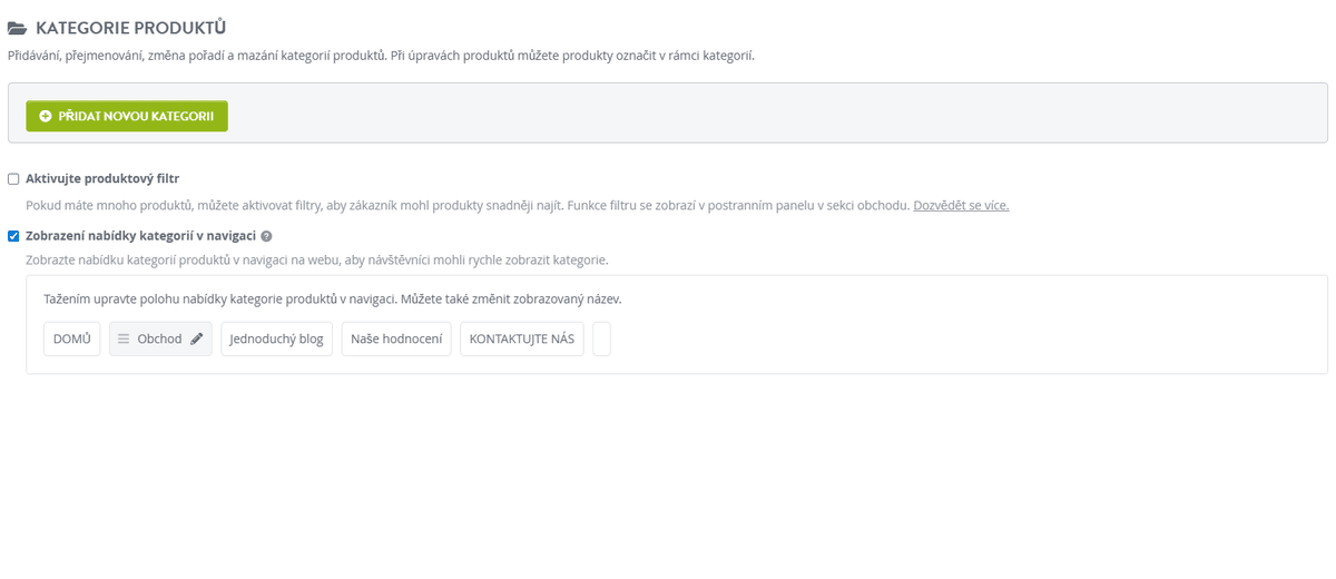 Nápadně vyskakující pokyny