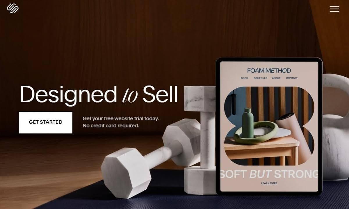 Creador de sitios web SquareSpace