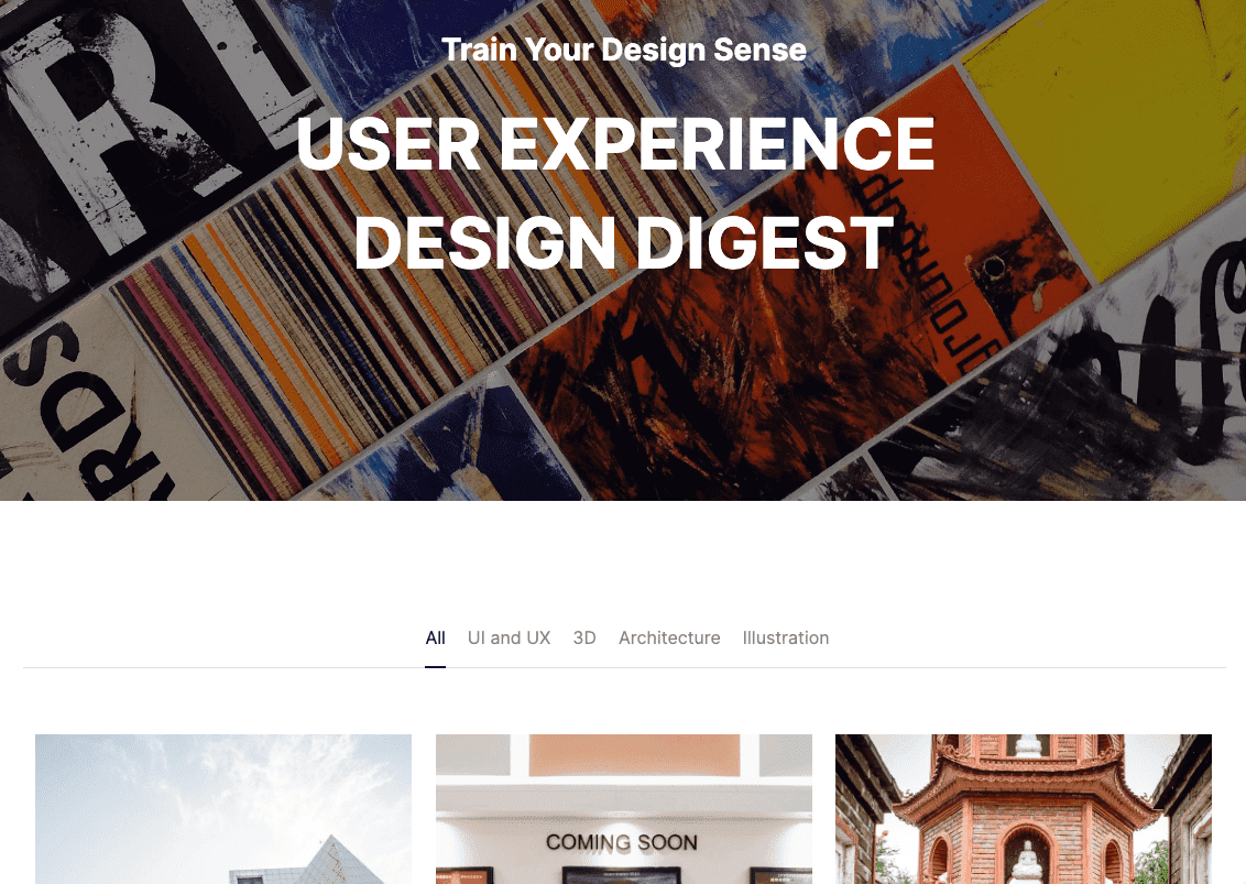 Plantilla de modelo de Strikingly