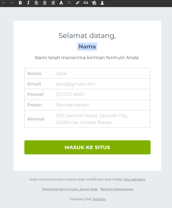 Otomatisasi Email yang Dipersonalisasi