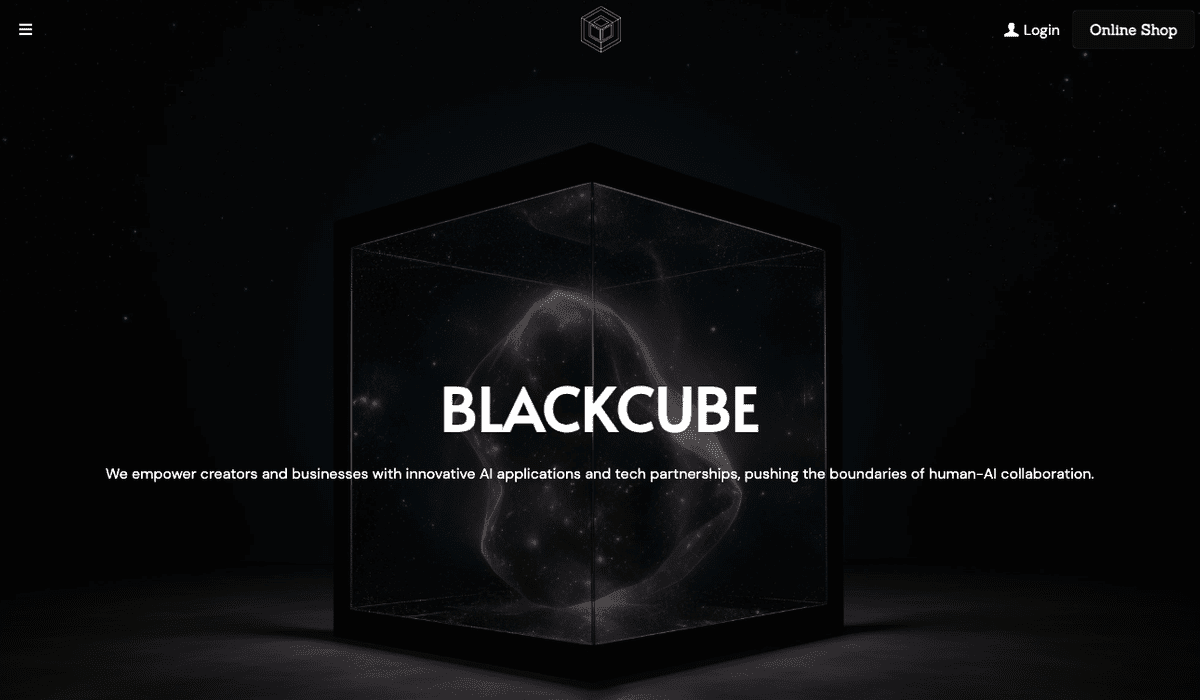 Desain Logo BlackCube