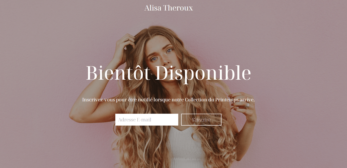 Modèle à Venir