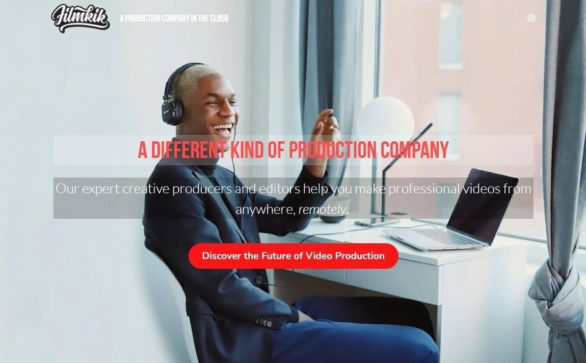 Sitio web de Filmkik