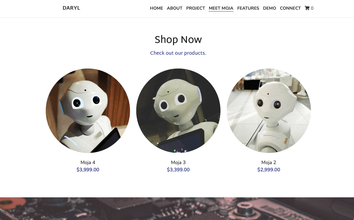 Daryl Template dari Strikerly