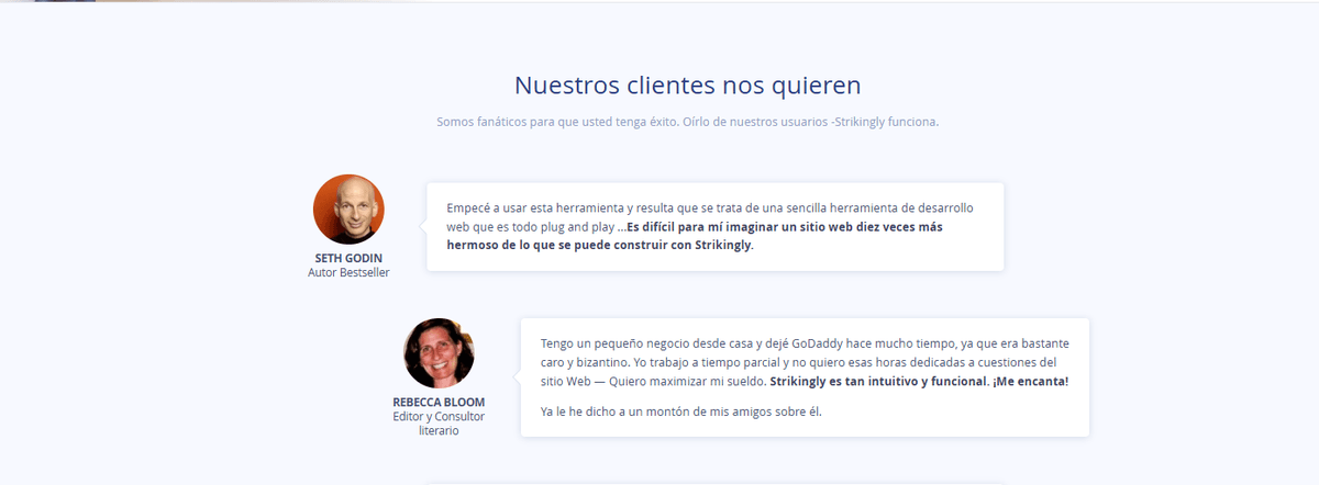 Testimonio sorprendente